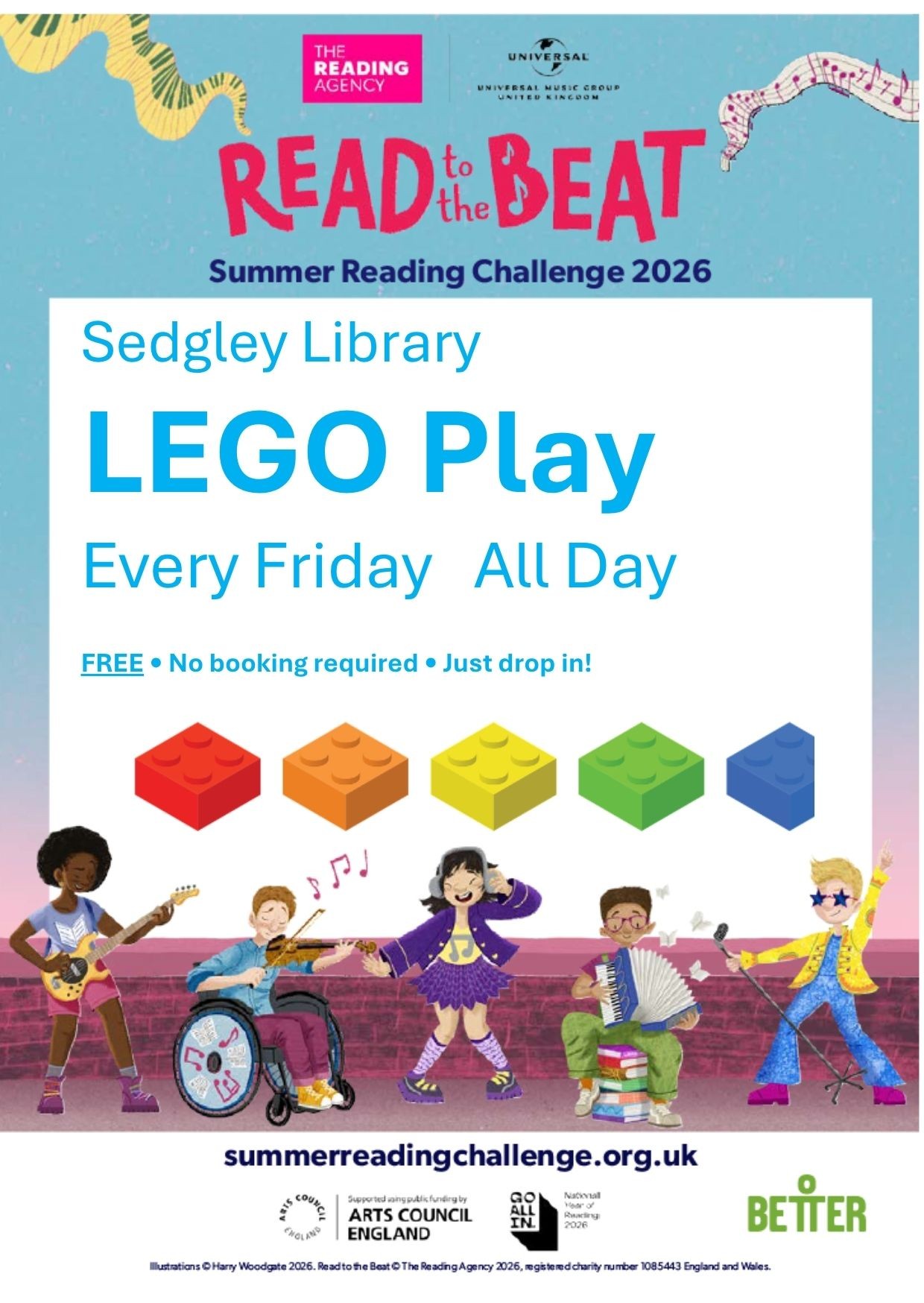 Sedgley Library - Summer Reading Challenge: Lego Play